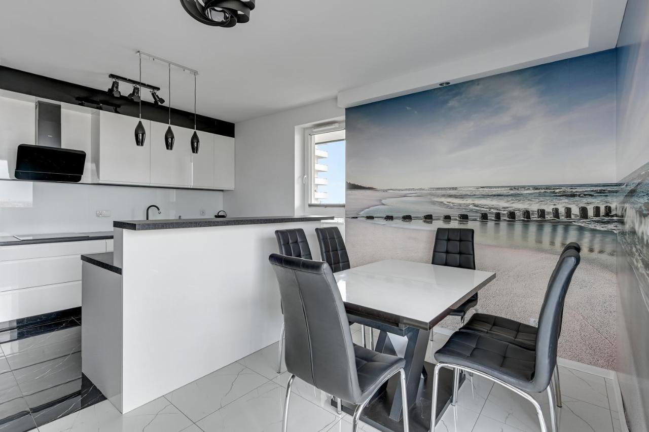גדנסק Grand Apartments - Luxury Apartment On The 11Th Floor With A View Of The Old Town מראה חיצוני תמונה