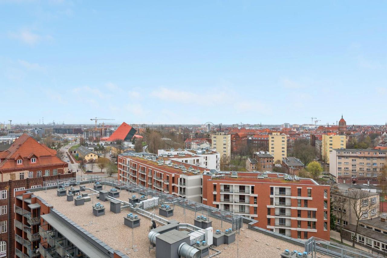 גדנסק Grand Apartments - Luxury Apartment On The 11Th Floor With A View Of The Old Town מראה חיצוני תמונה