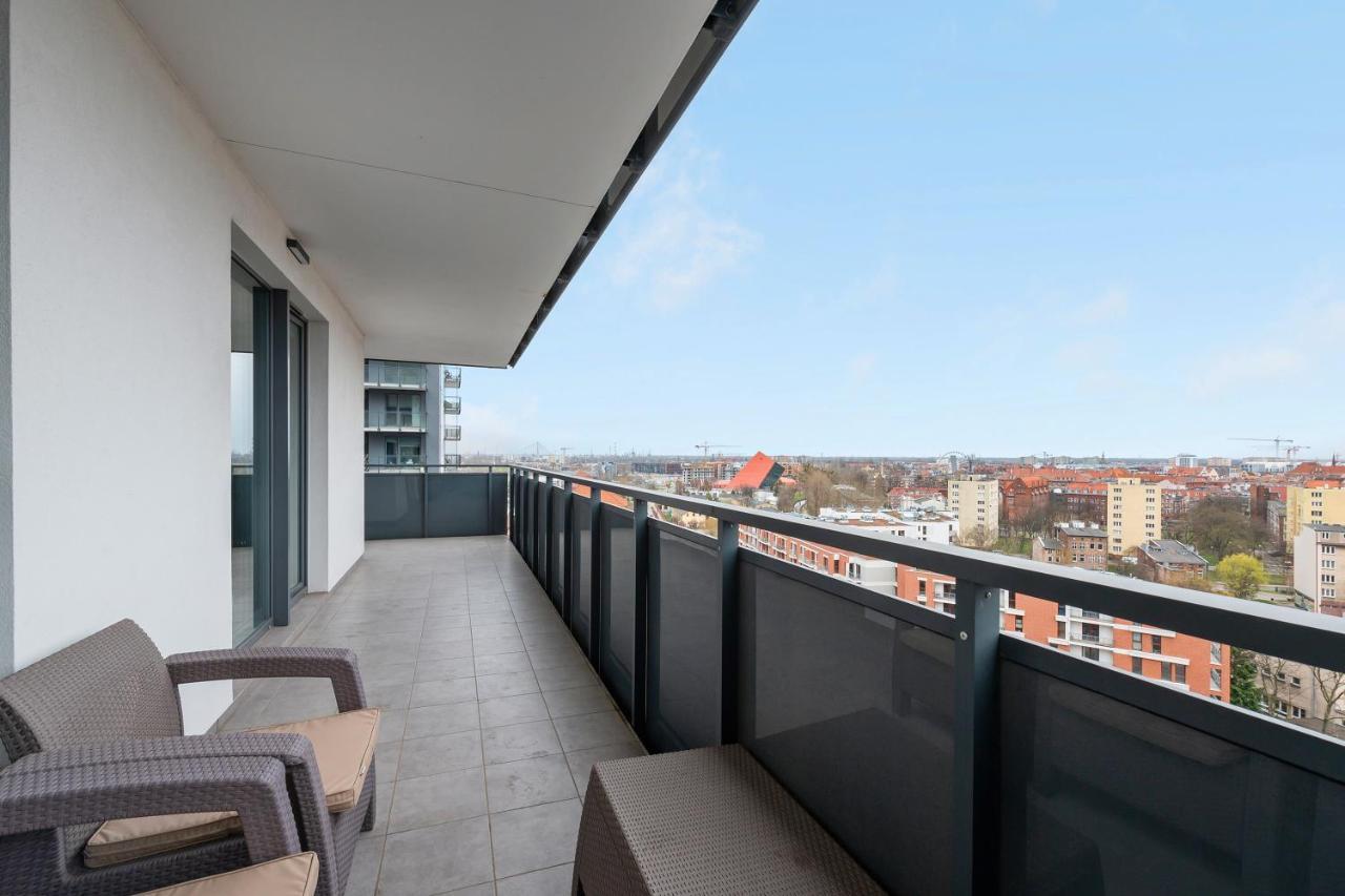 גדנסק Grand Apartments - Luxury Apartment On The 11Th Floor With A View Of The Old Town מראה חיצוני תמונה